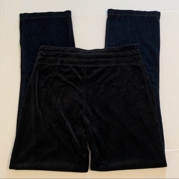 Jones New York Sport Black Velour Pants - Picture 3 of 6